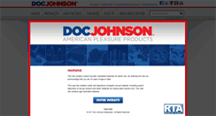 Desktop Screenshot of docjohnson.com