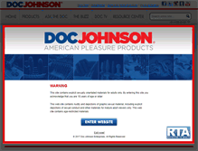 Tablet Screenshot of docjohnson.com